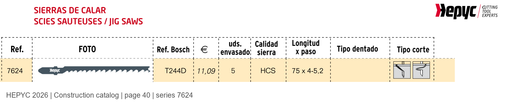 HEPYC 7624 catalog specifications