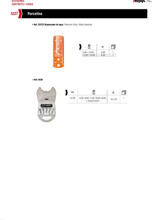 HEPYC 8138 catalog specifications