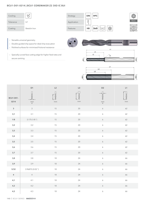 BCU1-D01-0214 catalog specifications 1
