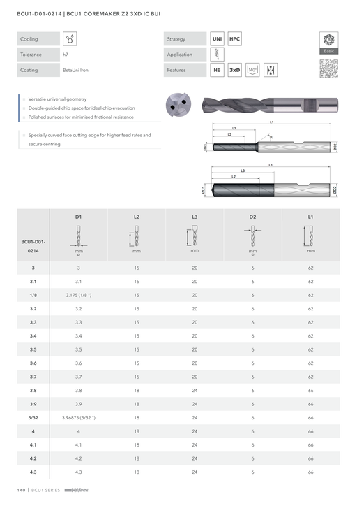 BCU1-D01-0214 catalog specifications 1