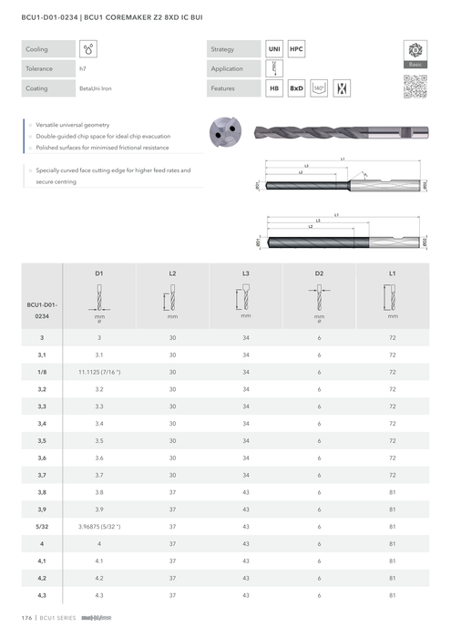 BCU1-D01-0234 catalog specifications 1