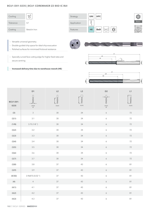 BCU1-D01-0235 catalog specifications 1