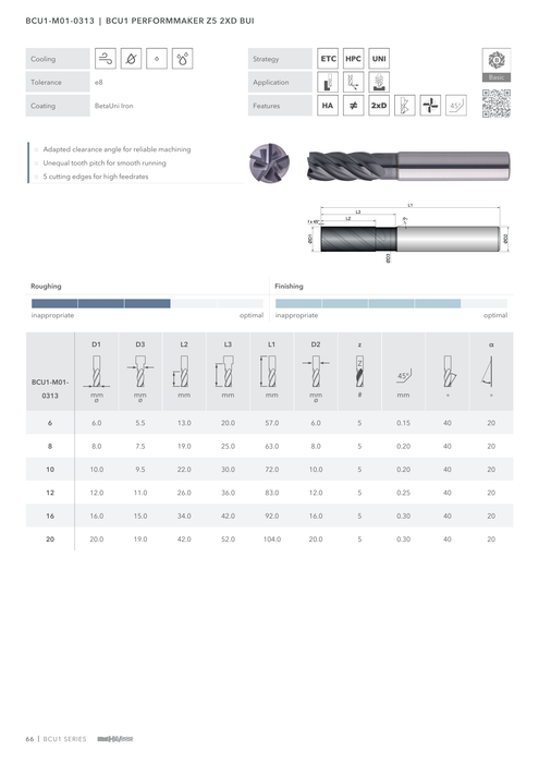 BCU1-M01-0313 catalog specifications 1