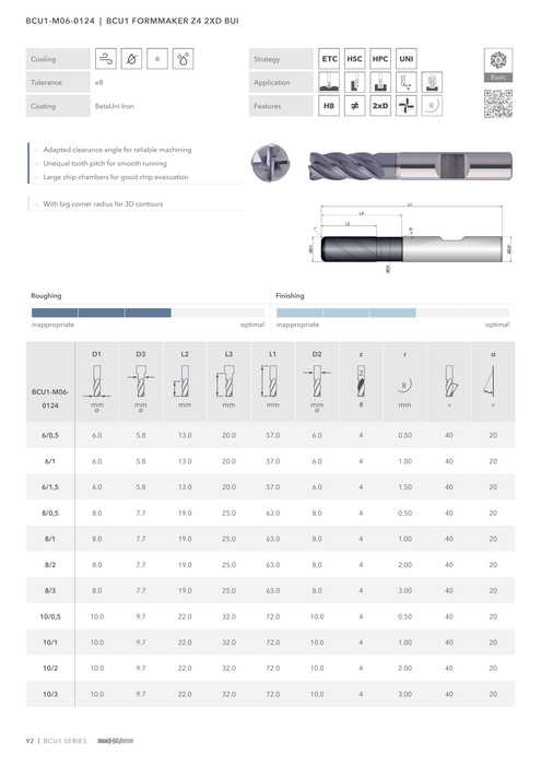 BCU1-M06-0124 catalog specifications 1