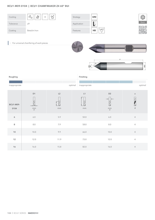BCU1-M09-0104 catalog specifications 1