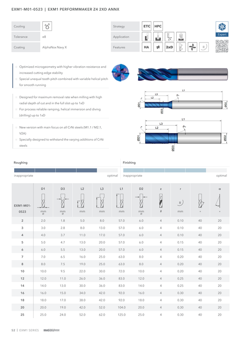EXM1-M01-0523 catalog specifications 1