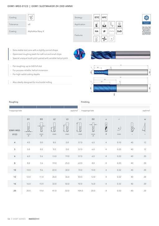 EXM1-M02-0123 catalog specifications 1