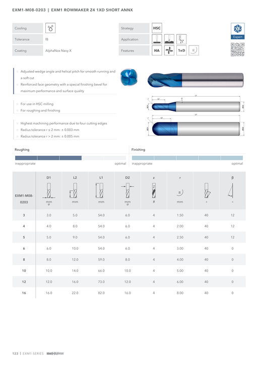 EXM1-M08-0203 catalog specifications 1