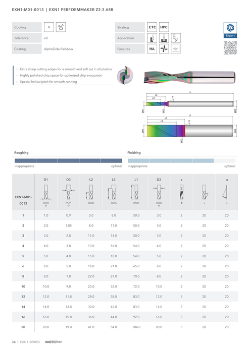 EXN1-M01-0013 catalog specifications 1