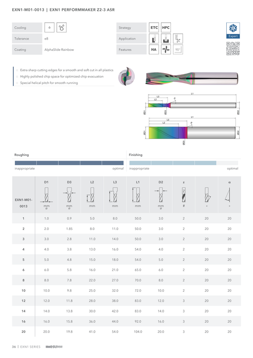 EXN1-M01-0013 catalog specifications 1