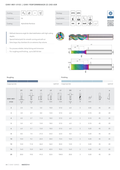 EXN1-M01-0103 catalog specifications 1
