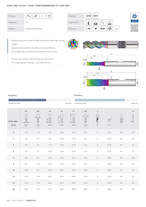 EXN1-M01-0104 catalog specifications 1