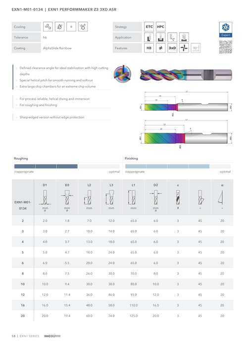EXN1-M01-0134 catalog specifications 1