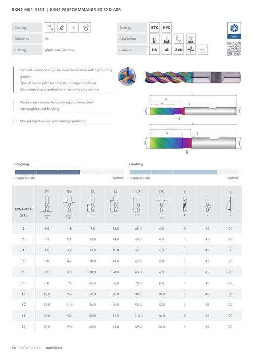 EXN1-M01-0134 catalog specifications 1