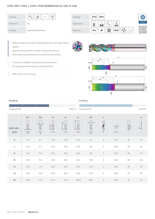 EXN1-M01-0203 catalog specifications 1