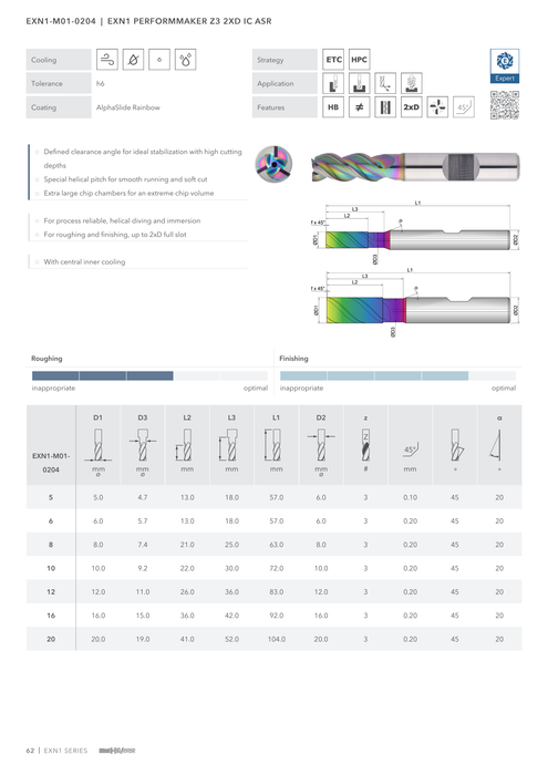 EXN1-M01-0204 catalog specifications 1