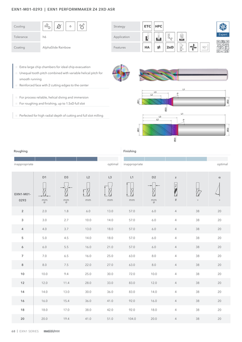 EXN1-M01-0293 catalog specifications 1