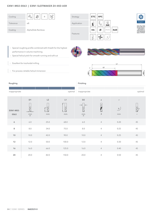 EXN1-M02-0063 catalog specifications 1