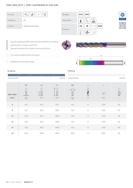 EXN1-M02-0073 catalog specifications 1