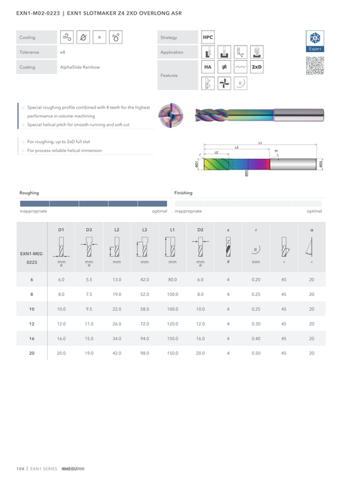 EXN1-M02-0223 catalog specifications 1