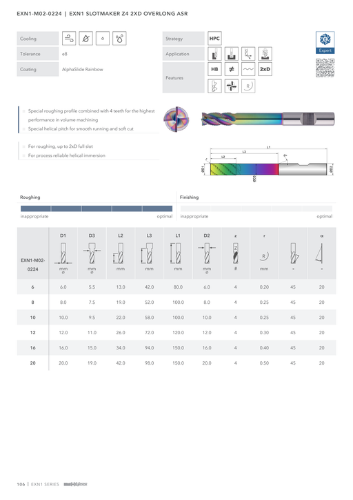 EXN1-M02-0224 catalog specifications 1