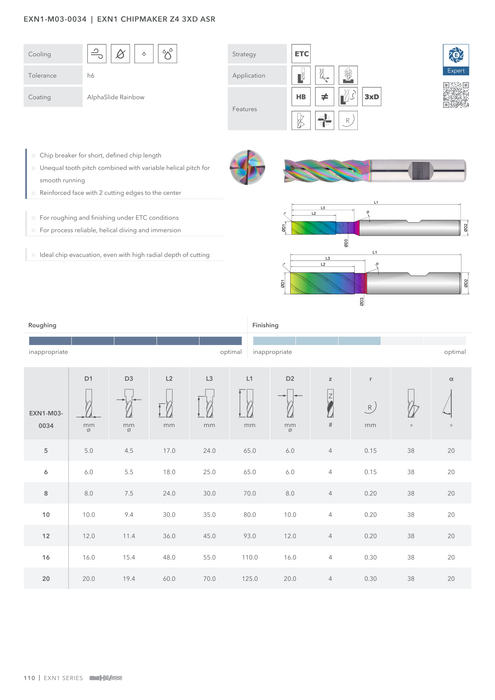 EXN1-M03-0034 catalog specifications 1
