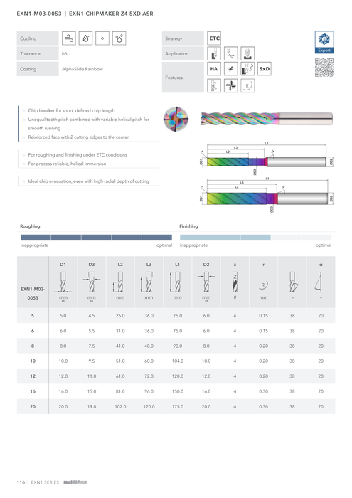 EXN1-M03-0053 catalog specifications 1