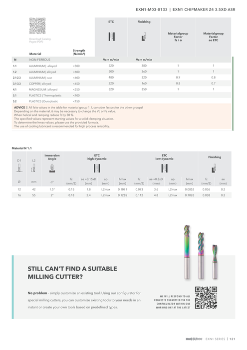 EXN1-M03-0133 catalog specifications 2