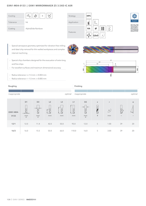 EXN1-M04-0133 catalog specifications 1