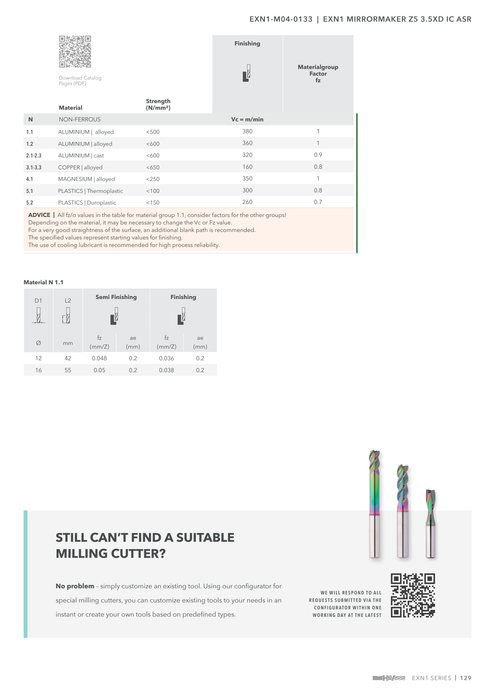 EXN1-M04-0133 catalog specifications 2