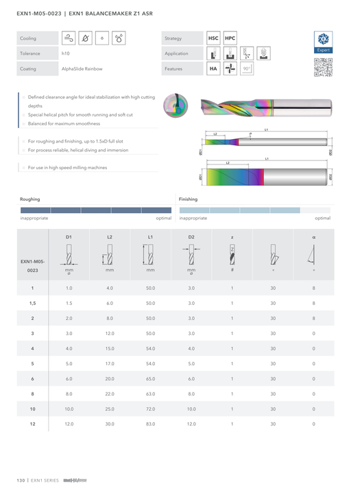 EXN1-M05-0023 catalog specifications 1