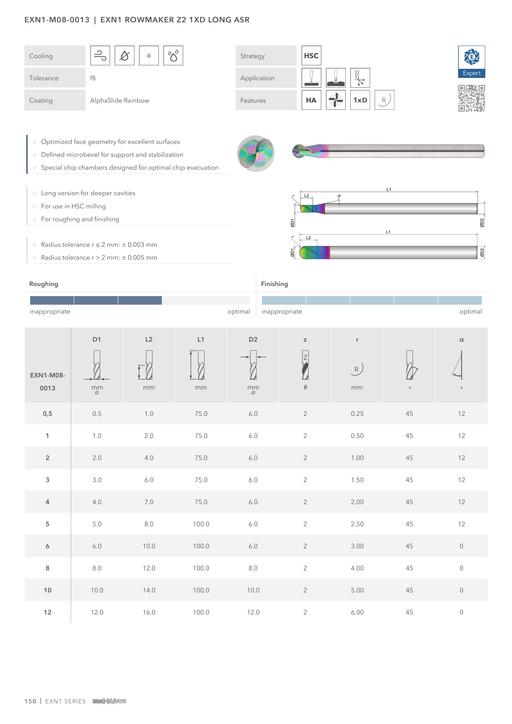 EXN1-M08-0013 catalog specifications 1