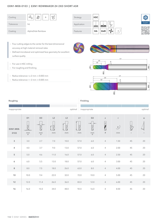 EXN1-M08-0103 catalog specifications 1