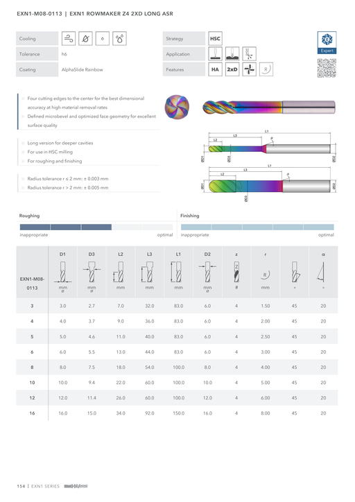 EXN1-M08-0113 catalog specifications 1