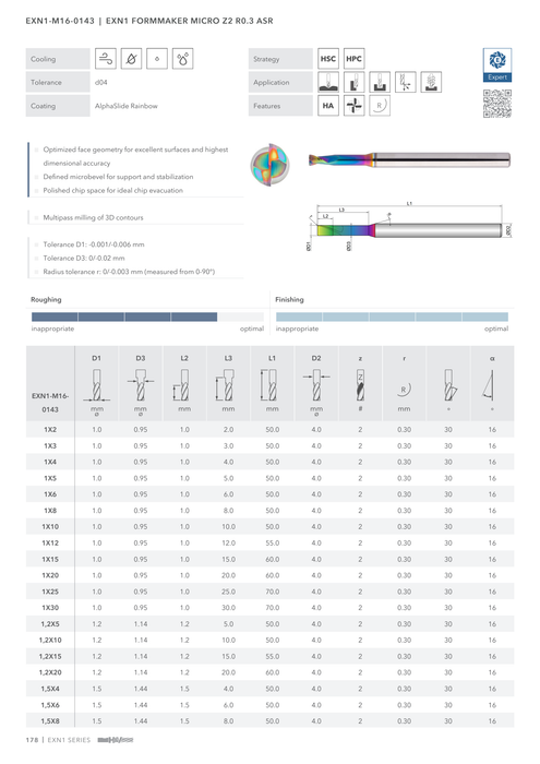 EXN1-M16-0143 catalog specifications 1