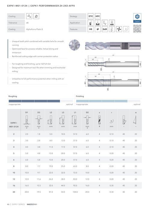 EXPK1-M01-0124 catalog specifications 1