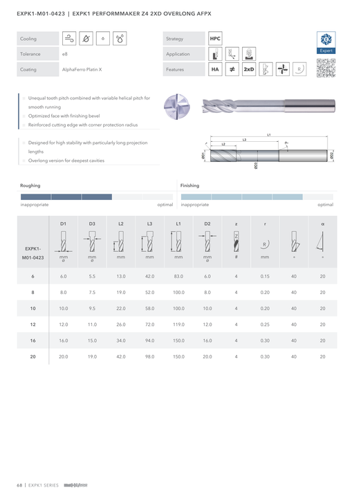 EXPK1-M01-0423 catalog specifications 1