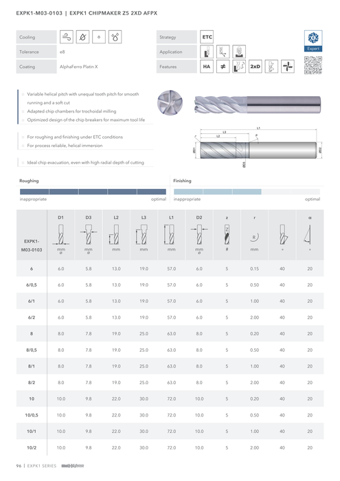 EXPK1-M03-0103 catalog specifications 1