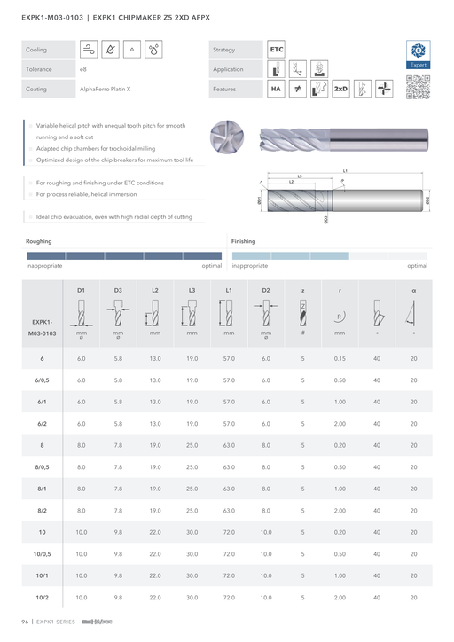 EXPK1-M03-0103 catalog specifications 1