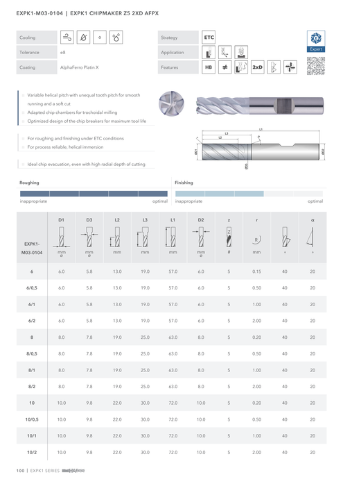 EXPK1-M03-0104 catalog specifications 1