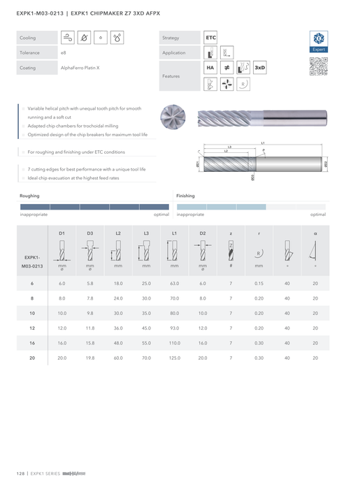 EXPK1-M03-0213 catalog specifications 1
