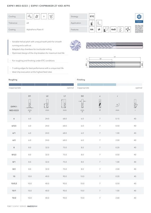 EXPK1-M03-0223 catalog specifications 1