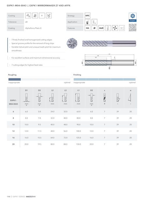 EXPK1-M04-0043 catalog specifications 1