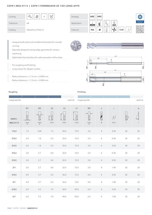 EXPK1-M06-0113 catalog specifications 1