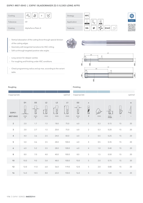 EXPK1-M07-0043 catalog specifications 1