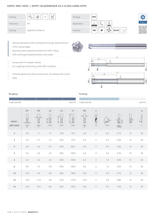 EXPK1-M07-0043 catalog specifications 1
