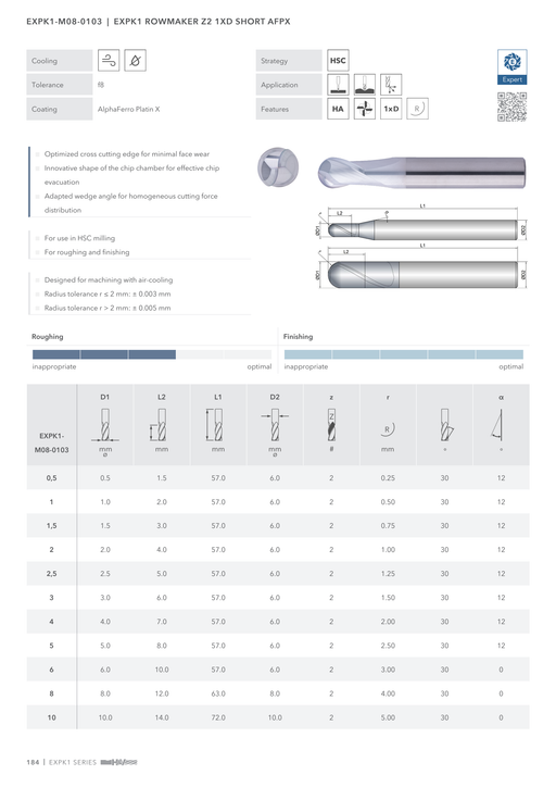 EXPK1-M08-0103 catalog specifications 1
