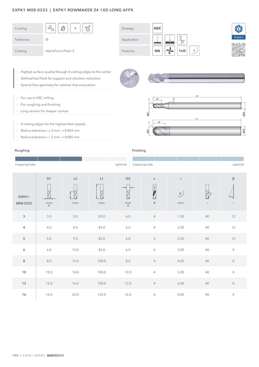 EXPK1-M08-0223 catalog specifications 1