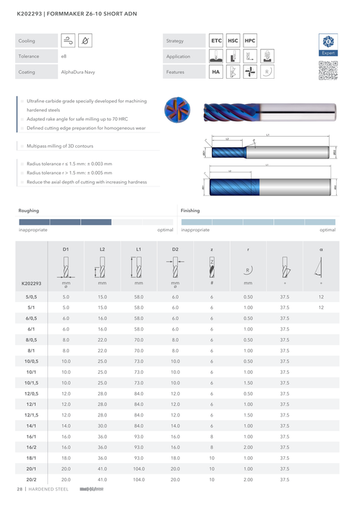 K202293 catalog specifications 1