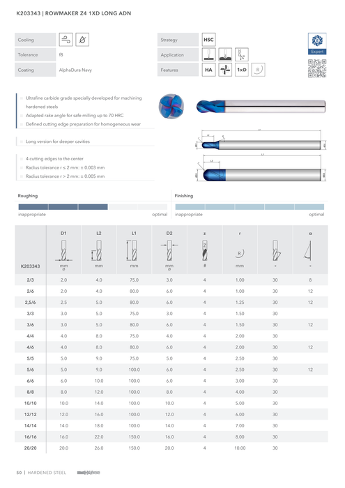 K203343 catalog specifications 1